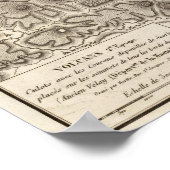 Poster Volcans Haute Loire (Coin)