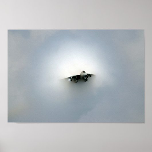 Poster Volée Supersonique (Devant)