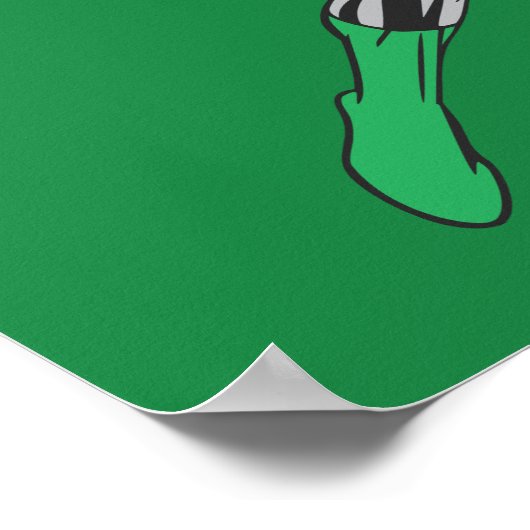 Poster Voler à droite de la lanterne verte (Coin)