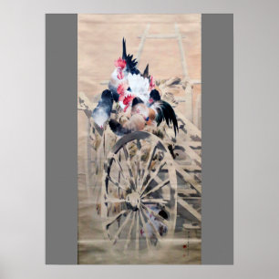 Poster Voler dans la neige, Watanabe Seitei