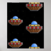 Poster voler dans l'espace (Devant)