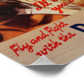 Poster Voler et combattre avec l'ARC (Coin)