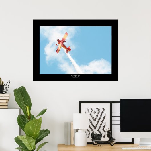 Poster Voler haut (Bureau à domicile)