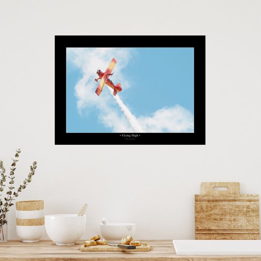 Poster Voler haut (Cuisine)