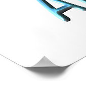 Poster Voler haut avec algèbre (Coin)