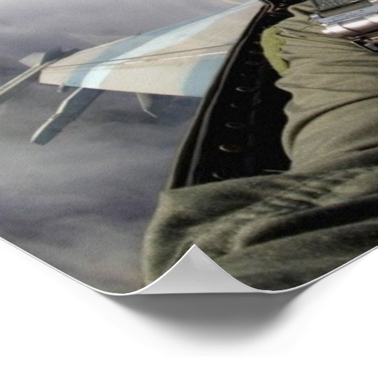 Poster Voler Le F-16C Fighting Falcon Vue Cockpit (Coin)