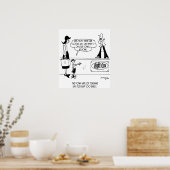 Poster Voler les serviettes de l'hôtel (Cuisine)