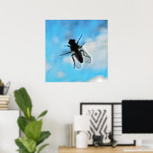 Poster Voler sur le verre (Bureau à domicile)