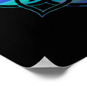 Poster Volet Valide - Midnight Imprimer (Coin)