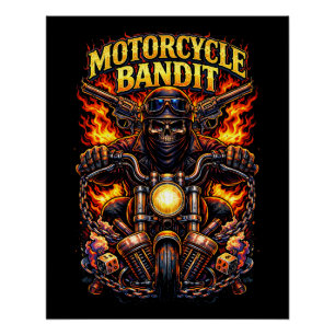 Poster Voleur à moto