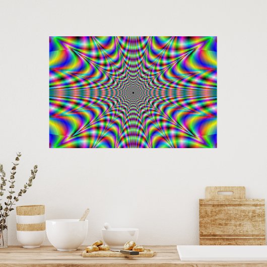 Poster voleur - illusion d'optique (Cuisine)