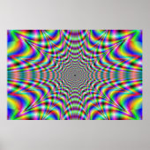 Poster voleur - illusion d'optique (Devant)