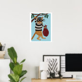 Poster Voleuse de chats (Bureau à domicile)