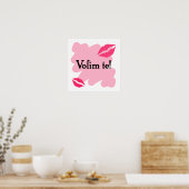 Poster Volim te - Croate Je t'aime (Cuisine)