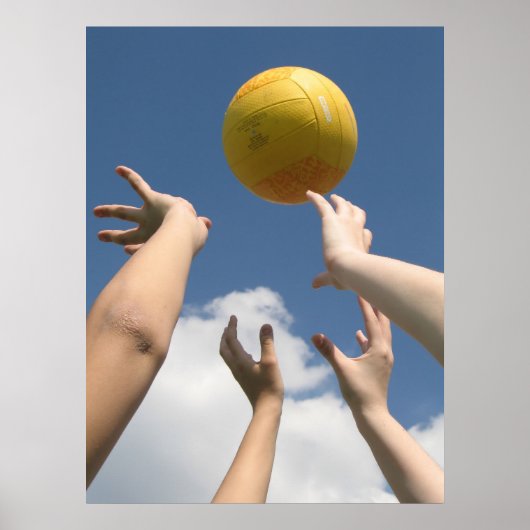 Poster Volley-ball (Devant)