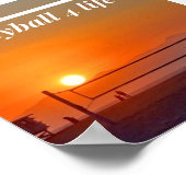 Poster Volley-ball 4 Life (Coin)