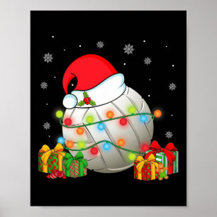 Poster Volley-ball Sports Noël Noël Noël Noël Noël Noël N