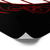 Poster volley-ball tribal (Coin)