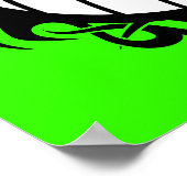 Poster volley-ball tribal (Coin)