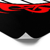 Poster volley-ball tribal (Coin)