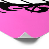 Poster volley-ball tribal (Coin)