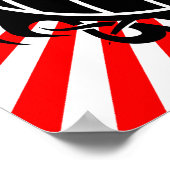 Poster volley-ball tribal (Coin)