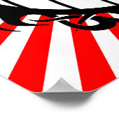 Poster volley-ball tribal (Coin)