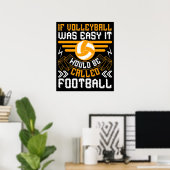 Poster Volley-Ball - Un Bon Placard Comme Un Garçon (Bureau à domicile)