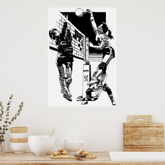 Poster Volleyball (Cuisine)