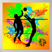 Poster Volleyball (Devant)