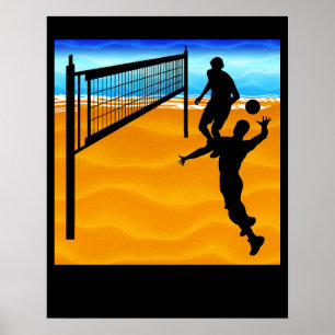 POSTER VOLLEYBALL 2015 MODÈLE