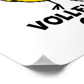 Poster Volleyball Chick (Coin)