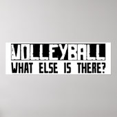 Poster Volleyball Qu'Y A-T-Il D'Autre ? (Devant)