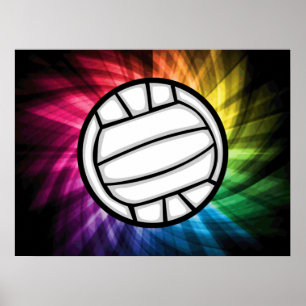 Poster Volleyball; Spectrum