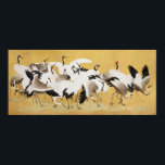 Poster Vols japonais de grues par Ishida Yūtei<br><div class="desc">Ce magnifique tableau du XVIIIe siècle réalisé par Ishida Yūtei représente une foule gracieuse de grues dans un style vintage classique. numériquement rehaussée pour mettre en valeur les détails originaux et préserver la vision de l’artiste, cette oeuvre d’art du domaine public est présentée de manière très vivante. Notre objectif est...</div>