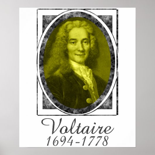 Poster Voltaire (Devant)