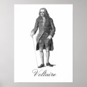 Poster Voltaire (Devant)