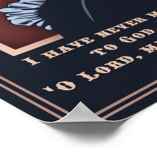 Poster Voltaire - Prière (Coin)