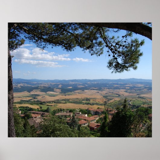 Poster Volterra, Toscane (Devant)