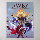 Poster Volume 8 RWBY Anime (Devant)