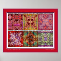 Poster Volutes et Festons