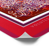 Poster Volutes et Festons (Coin)