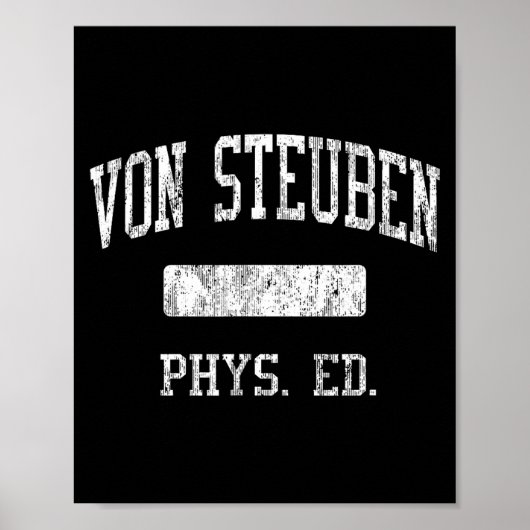 Poster Von Steuben High School Hs Chicago Il Phys Ed  (Devant)