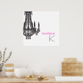Poster voor aangepaste luchters (Keuken)