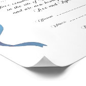 Poster voor afhandelingscertificaat — elegant ontw (Hoek)