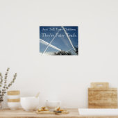 Poster voor airtrails (Keuken)