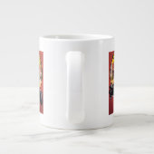 Poster voor automatische promotie van Peugeot Extra Grote Mok (Achterkant)