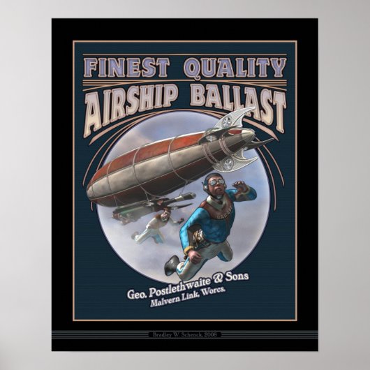 Poster voor ballast van het luchtschip (16x20 inch (Voorkant)
