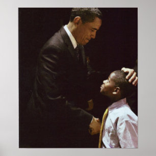 Poster VOOR BARACK EN KINDEREN