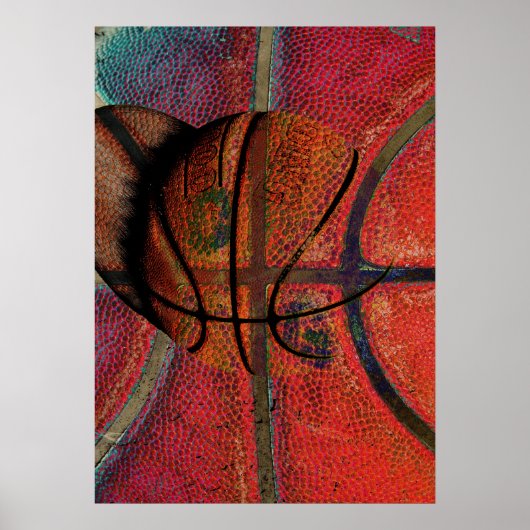 poster voor basketbal in de stad (Voorkant)